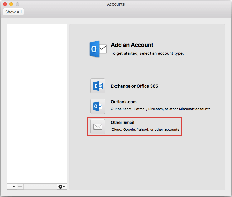 how do find installion folder for mac outlook 2016